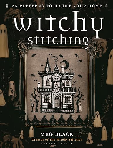 cover image Witchy Stitching: 25 Patterns to Haunt Your Home